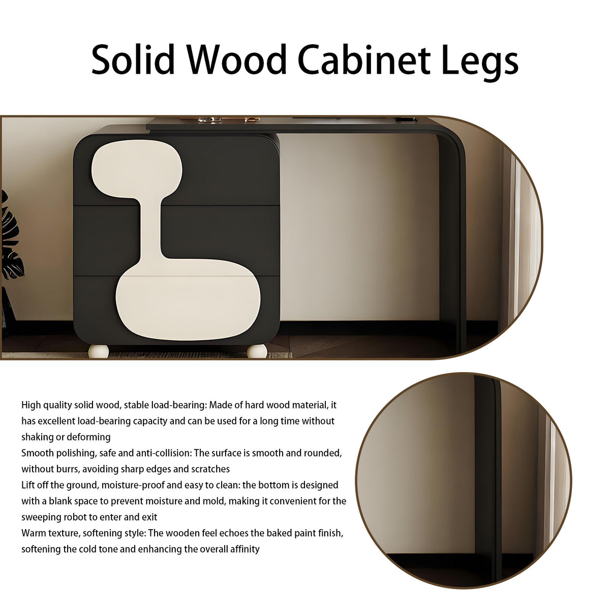 39'' Makeup Vanity Set with Smart LED Light Mirror & Stool,Baking Paint,Solid Wood